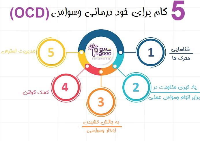 5 گام برای خود درمانی وسواس (OCD)